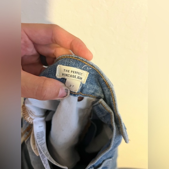 Madewell The Perfect Vintage Jean Size 27 - Picture 5 of 5